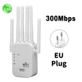 Dual Band 1200Mbps Wireless WiFi Repeater 2.4G 5G Signal 802.11ac Long Range Extender Amplifier Router EU US Plugs WIFI Booster