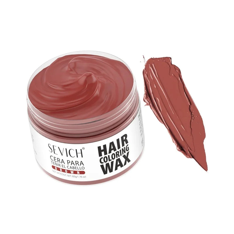 13 Colors Halloween Hair Colour Wax 50g/120g DIY Temporary Dye Hair Mud Wax Hair Colour Cream For Daily Party Cosplay Men&Women