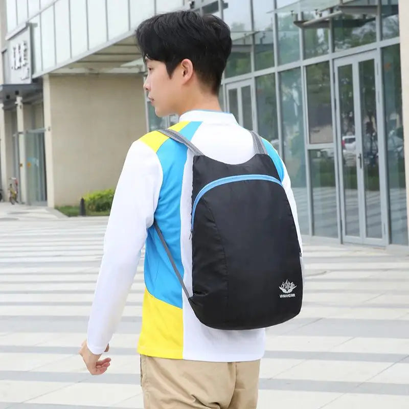 Ultralight Folding Bag Men Women Waterproof High-volume Portable Backpack Lightweight Travel Bags Outdoor Sports Backpack
