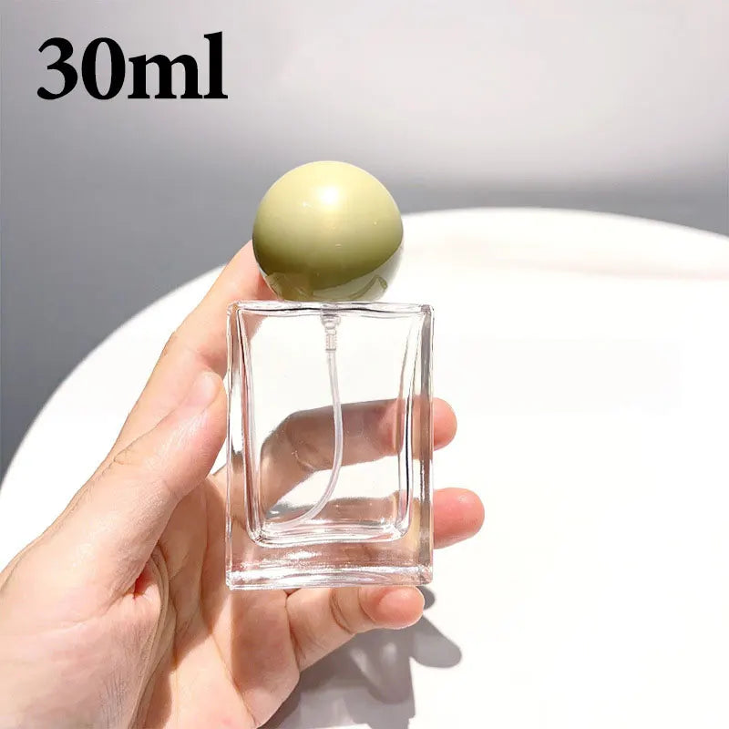 30/50/100ML Square Glass Perfume Bottles Portable Spray Bottle Large Capacity Replacement Empty Wholesale Refillable Containers