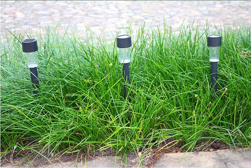 Outdoor Solar Garden Lights Auto On Off Pathway Lights for Yard Lawn Walkway Driveway Landscape Lighting  Clearance