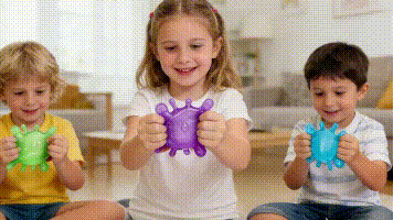 Splash Shaped Pinching Ball Slow Rebound Pressure Relief Ball Maltose Decompression Toy Squeeze Balls Blind Box Party Gif Toys