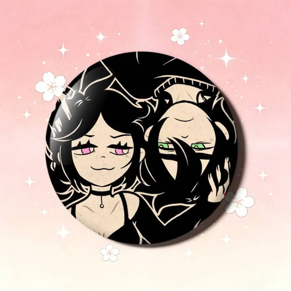 TCOA-The Coffin Of A-Andy And Leyley Laser Badge Creative Pins Brooch for Bag Clothes Hat Decor Gifts Fans Collect