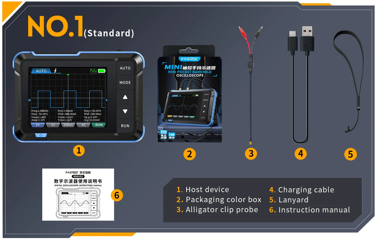 DSO510 DSO-153 DSO152 400V Voltage measurement