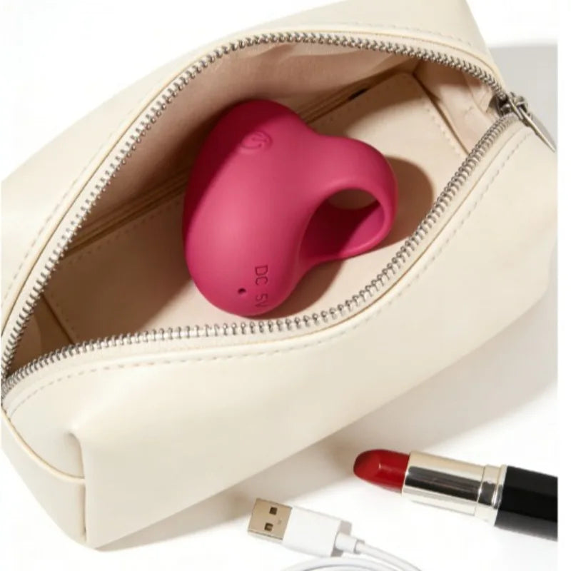 Pocket Mini Ring Face and Eye Massager Portable USB Charging Waterproof Face Eyes Body Relieve Fatigue Facial Skin Care Tools