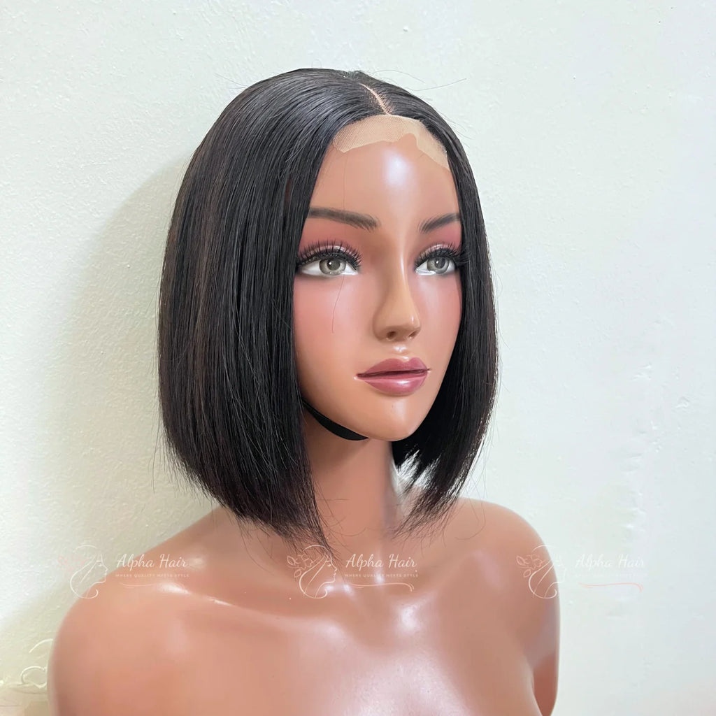 Silky Bone Straight Vietnamese Unprocessed Human Hair Weaving Custom Color Lace Front Wigs and Hair Bundles