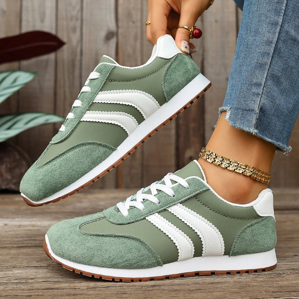 Fashion Women Sneakers 2026 New Breathable Sport Shoes Women Spring Autumn Running Sneakers Casual Lightweight Shoes