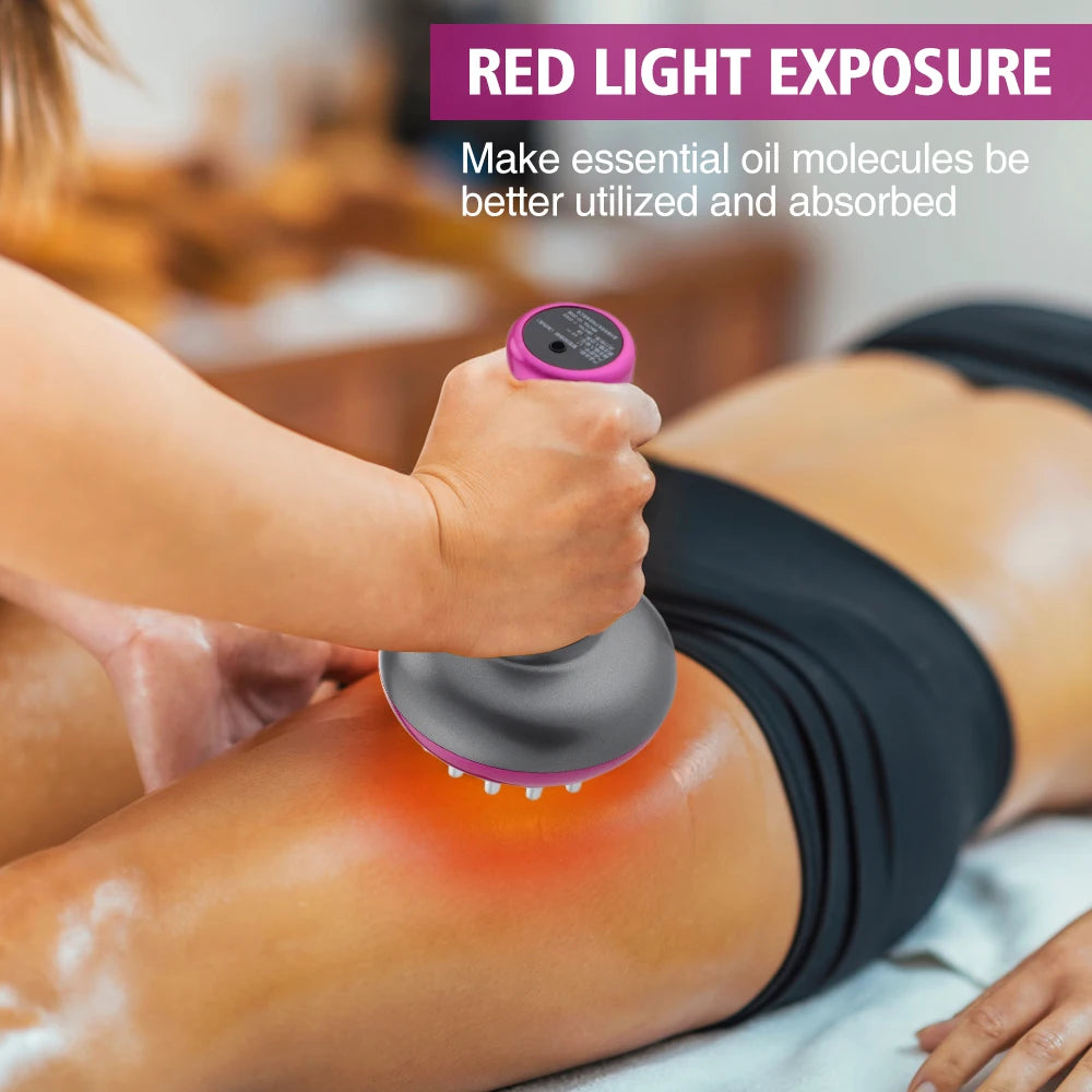 Intelligent Electric Massager Brush Home Portable Massager Fat Burning EMS Micro Current Vibrating  Beauty Apparatus for  Body