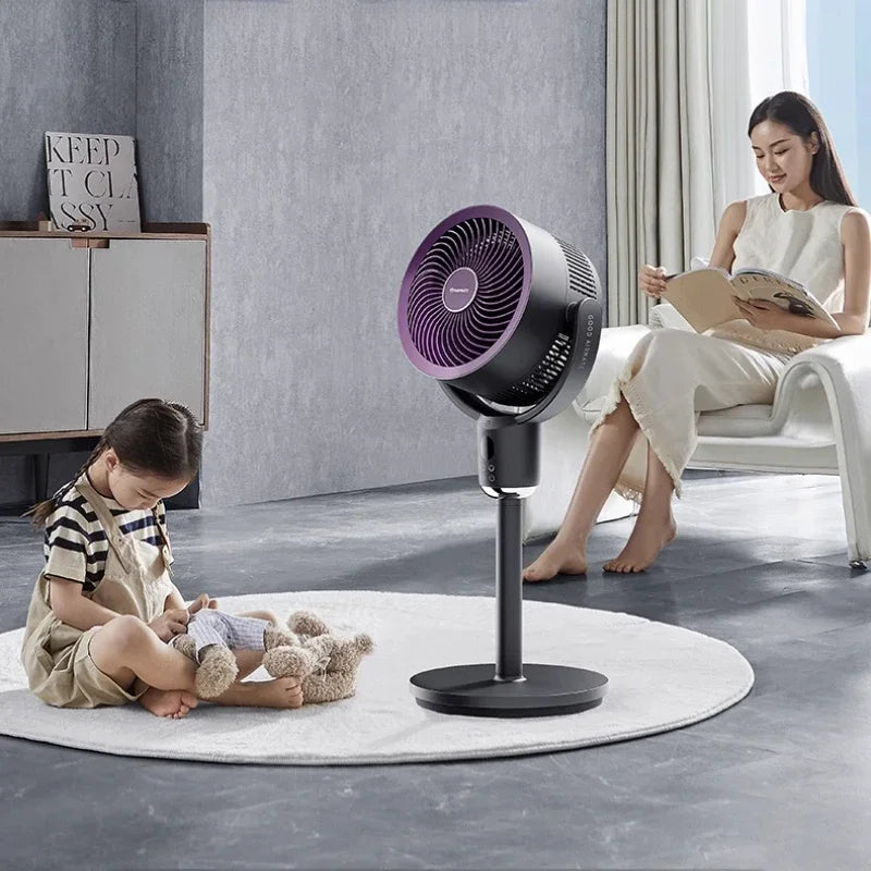 Air Circulation Fan Electric Fan New Home Floor Fan Silent Vertical Turbine Desktop Dormitory