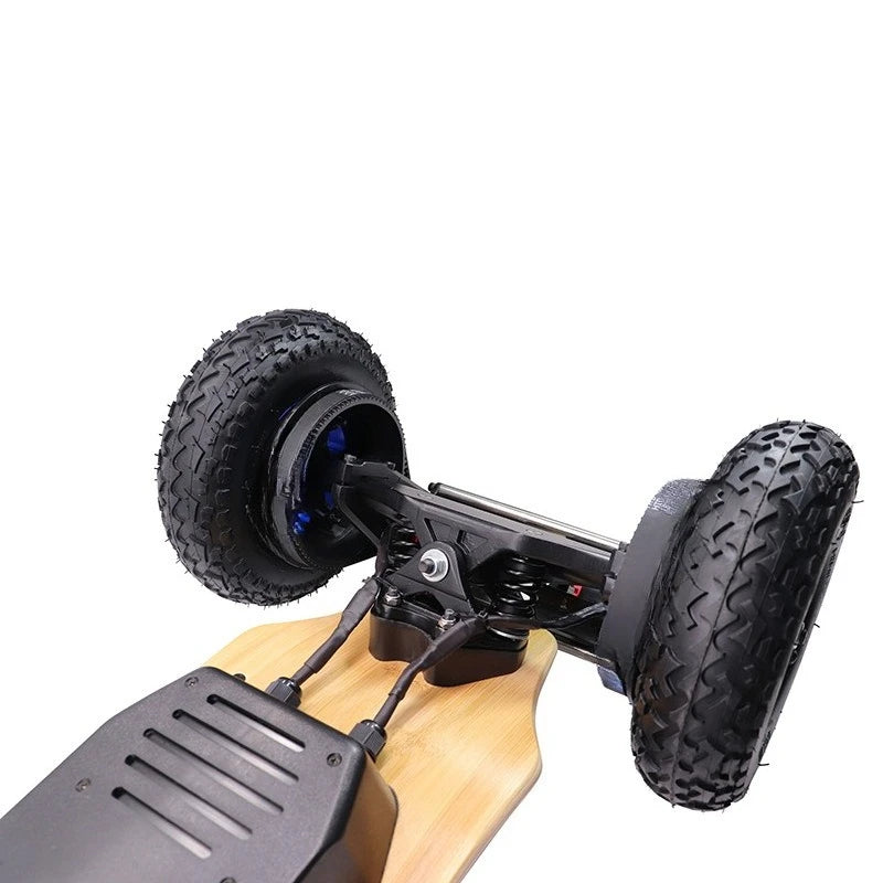 Electric skateboard four-wheel remote control intelligent small fishboard double wheel drive to work