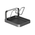 Kitchen Pot Lid Storage Rack Pot Lid Holder With Tray Lid Holder While Cooking Lid And Spoon Rest Kitchen Organizer Stand