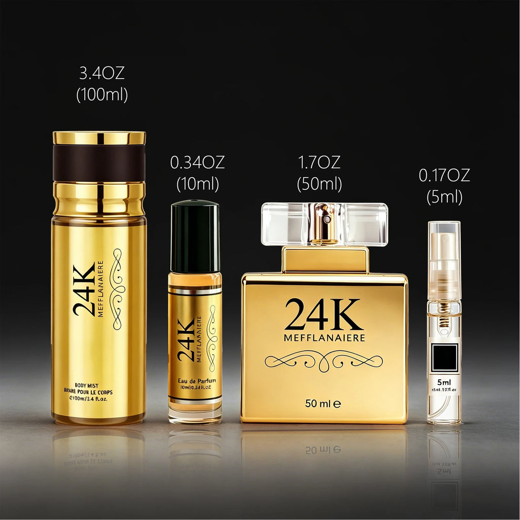24K Glod Perfume for Women，Long Lasting Perfume Spray，Romantic, Seductive fragrance，Romantic Scent with Notes of Berry and Jasmine。