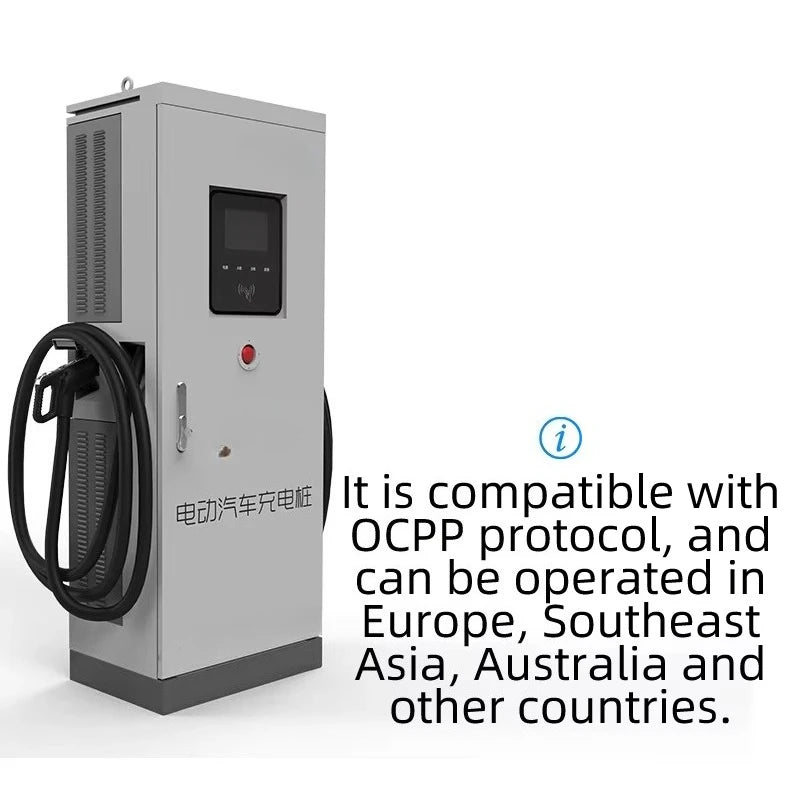 Dc Car Charger New Energy Charging Equipment Car Charging Pile 60kW 80kW 120kW 240Kw Fast Ev Car Public Charging Stations