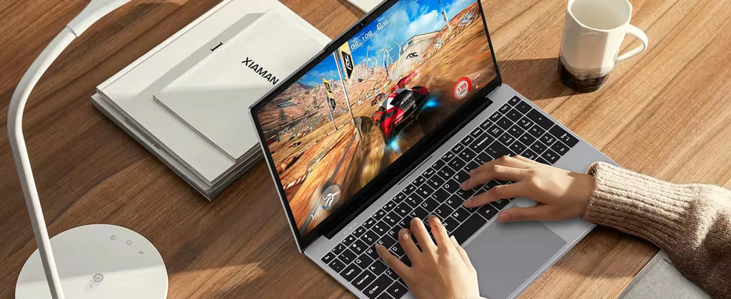 Xiaman 15.6 inch Windows 11 Pro Laptop Computer Intel Core i3 IPS 1080P Notebook PC Office Study Laptops Fingerprint Unlock