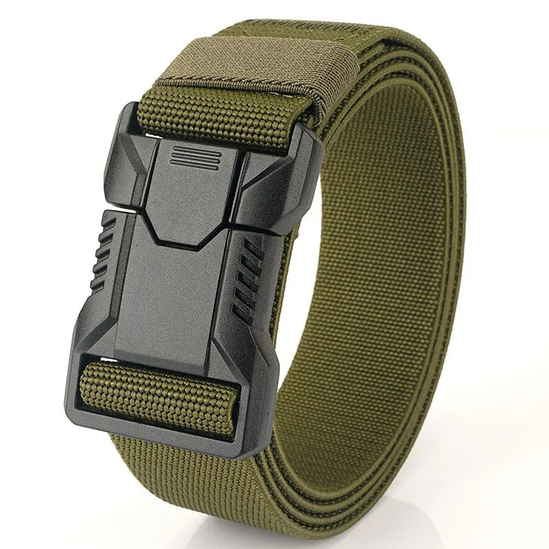 New Tactical Quick Release Buckle Training Nylon Belt Outdoor Versatile Work Belt Men's Quick Detach Belt