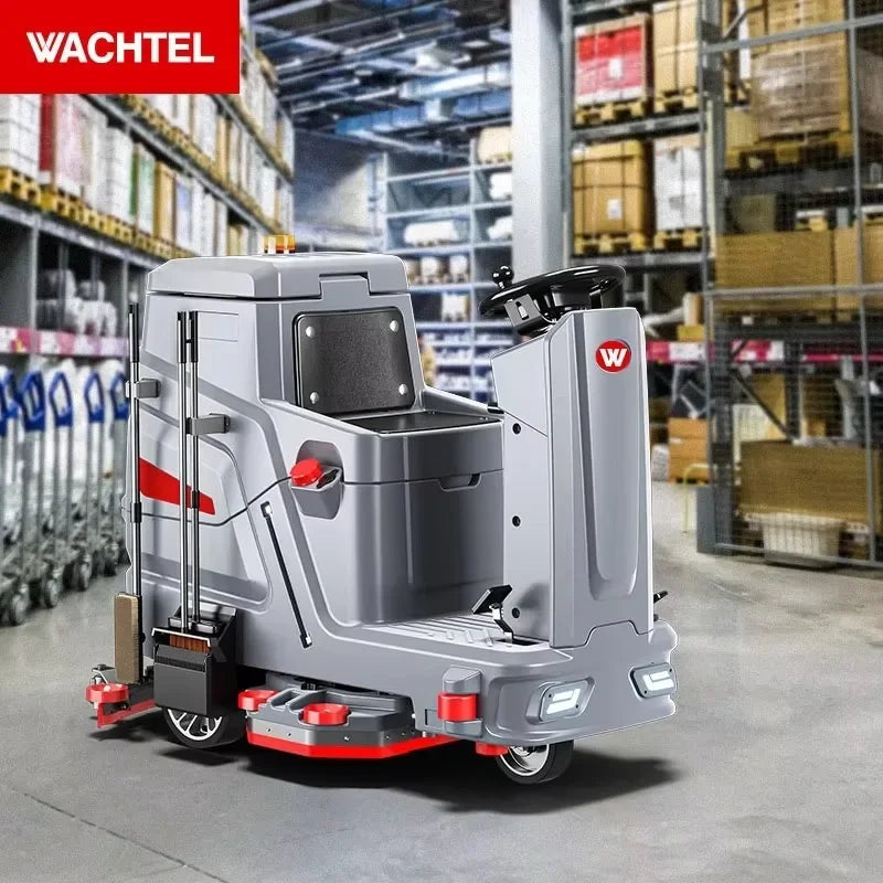 Ride on Floor Scrubber Commercial Scrubbing Machine Electric Cleaning Floor Scrubber Machine