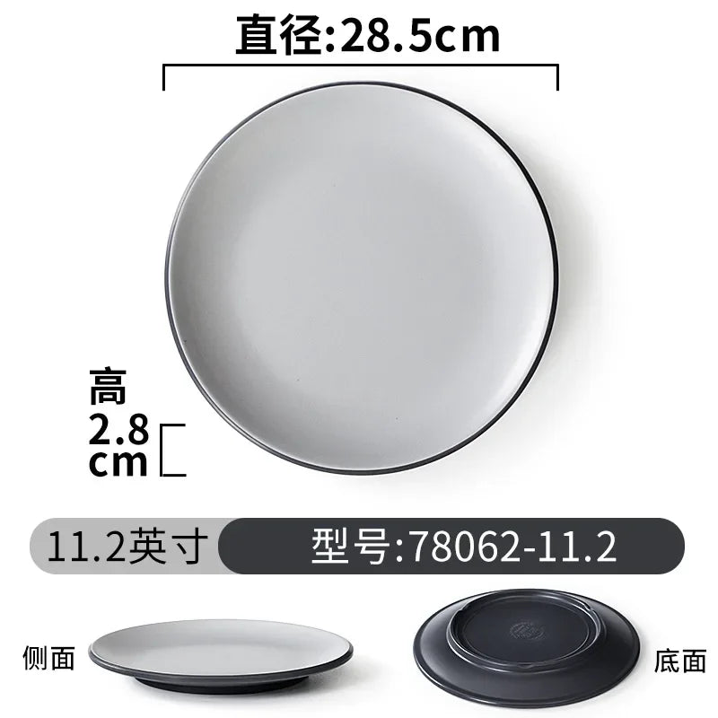 1PCS Tableware/high-end Cold Dish Plates/non Fragile Plates/bowls/sushi Plates, Japanese Style,A5 Food Grade Melamine