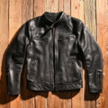 2023 New Genuine Leather Jacket Men 1.6 Thick Full-grain Top Layer Cowhide Natural Leather Clothes Men's Leather Jacket Chaqueta
