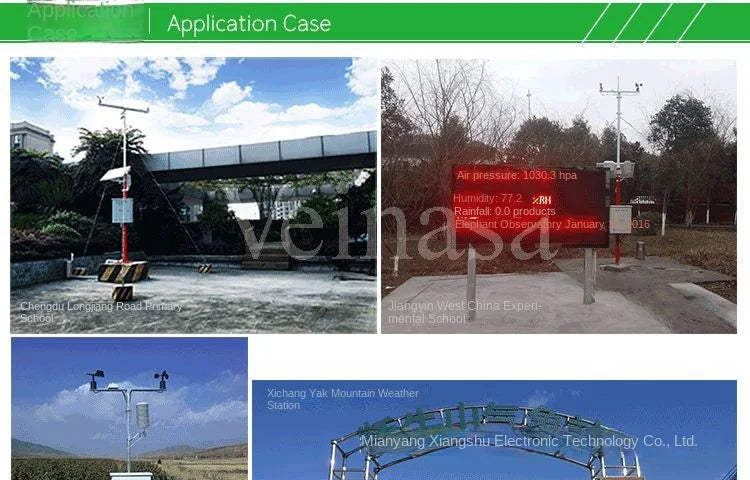 2026 Irrigation Weather Station IAWS00X Control Output Solar Powered Wireless Transmission Belt Agricultural Irrigation Customiz