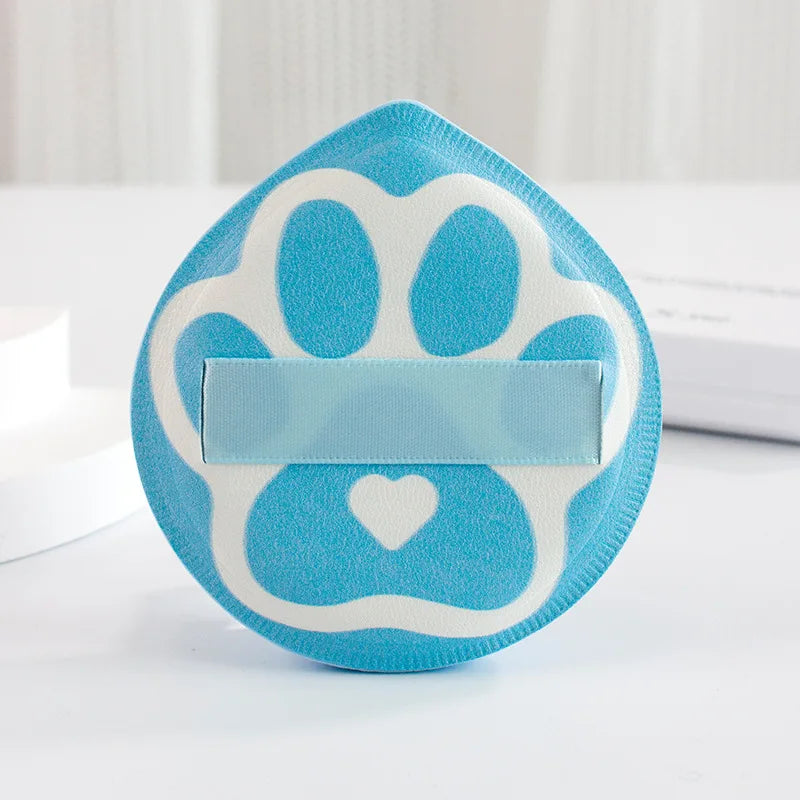 Cute Powder Sponge Puffs Foundation Cream Cushion Puff Cat Claws Shape Makeup Sponge Air Cushion Beauty Cosmetics Tools Portable