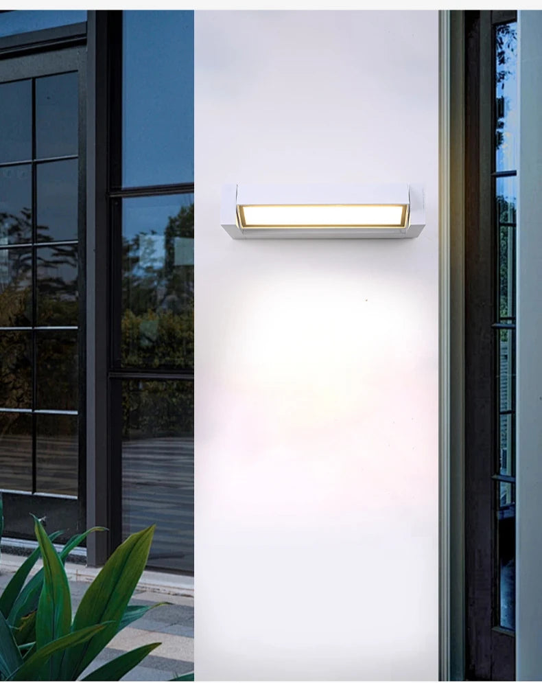 LED Lights Outdoor Porch Light Sconces Exterior Wall Light Fixtures Waterproof Lamp for Home Decoration Patio Doorway Wall Lamp
