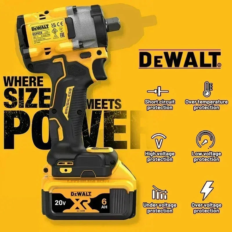 100% Genuine DEWALT 20V Max 2/5/6/9Ah Battery Charger Combo Li-Ion XR Series for Power Tools Battery DCB200,DCB202,DCB205,DCB206
