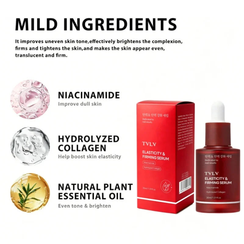 Niacinamide Collagen Facial Essence 30ml Deeply Hydrates Moisturizes Improve Dull Sagging Skin Reduces Fine Lines Non-irritating