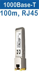 1.25G SFP to RJ45 Module, 1000Base-T Copper SFP Ethernet Transceiver for Cisco GLC-T/SFP-GE-T, Meraki HUAWEI, Mikrotik, Ubiquiti