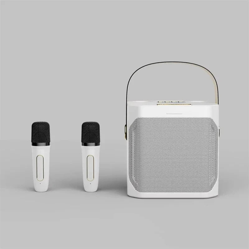 Wireless Subwoofer Portable Powerful Karaoke Bluetooth Speaker With Microphone Sound Box Music Machine High Power Caixa De Som