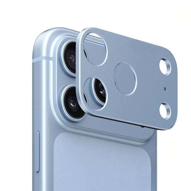 Aluminum Metal Rear Camera Lens Protectors for iPhone 18 Pro Max 18Pro 18ProMax Hollow Lens Cover Ring Film