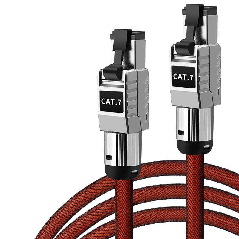 Super Speed RJ45 Network Cable Cat8 Cat7 Cat6A Ethernet Cable 40Gbps 2000MHz Laptop Internet LAN Cable for PS4 Wifi Router