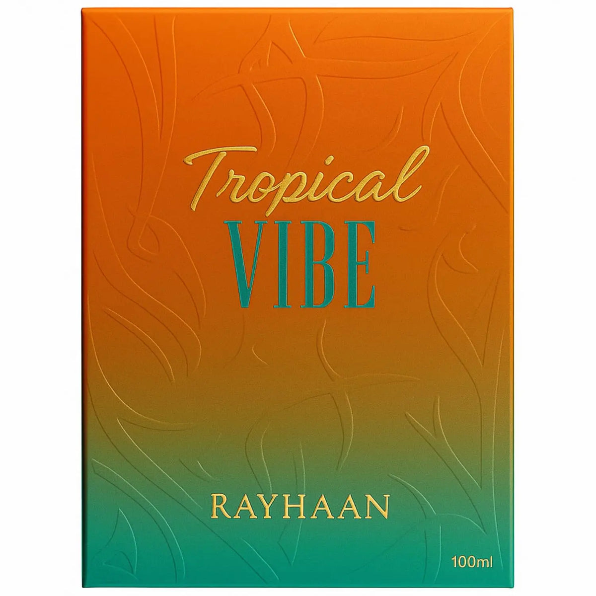 Rayhaan Tropical Vibe – Fruity, Floral, Fresh, Woody – Eau De Parfum Spray Long-Lasting Fragrance for Everyone, 3.4 Ounce / 100 ml