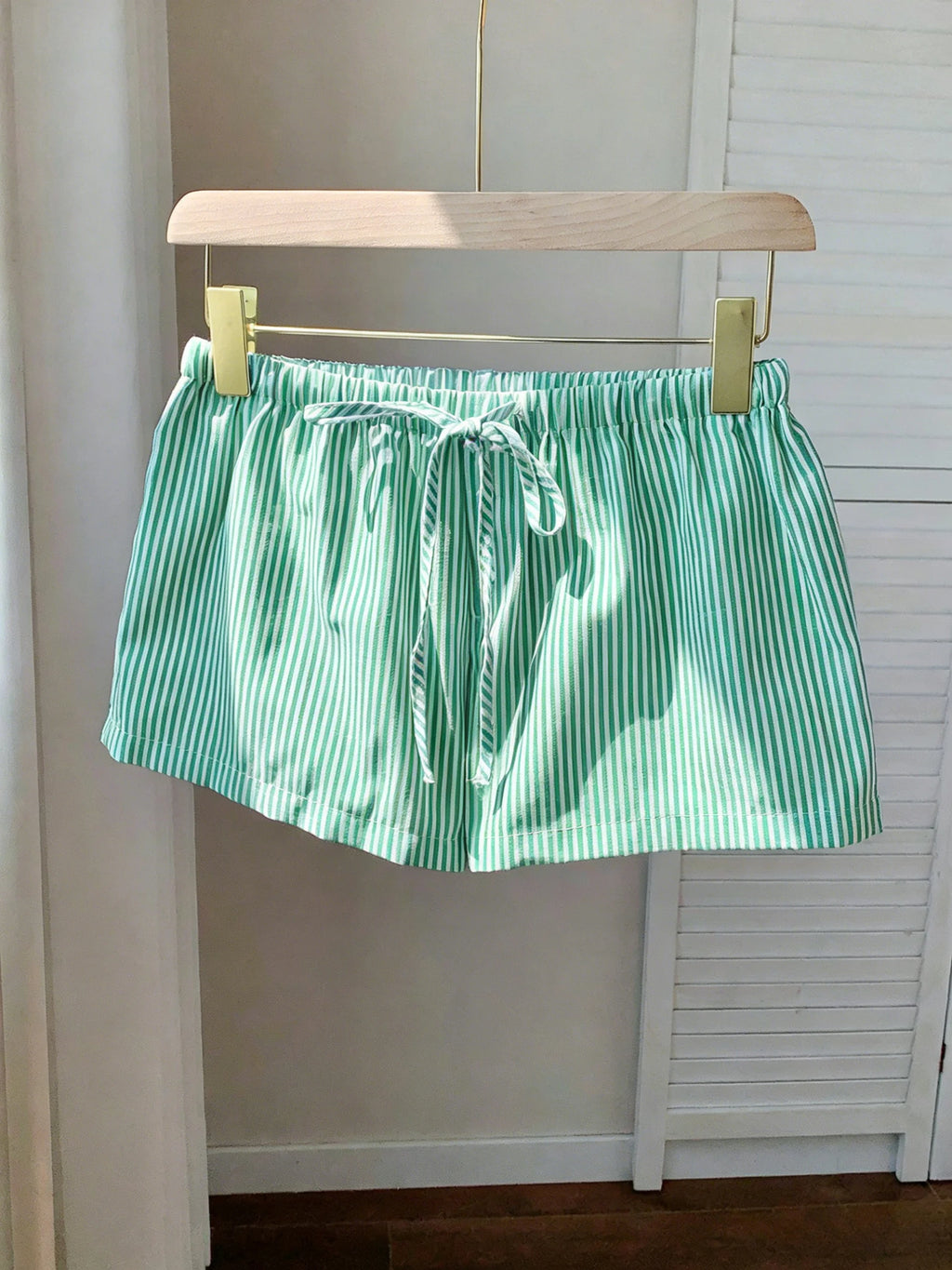 Women Elastic Waist Drawstring Shorts Loose Soft Casual Summer Beach Lounge High Waist Lightweight Short Pants for Ladies
