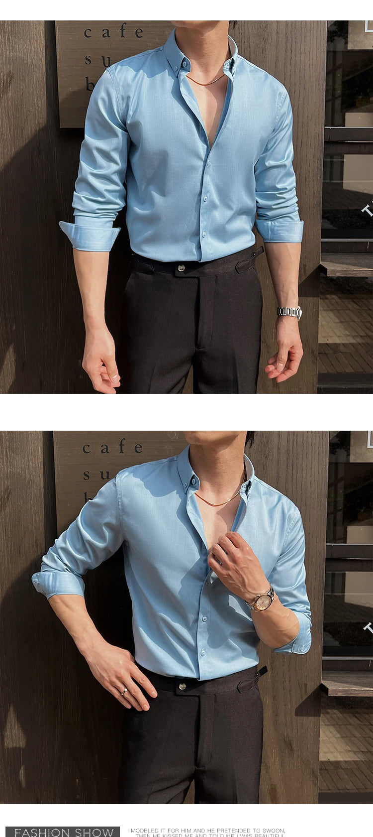 Shirts for Men Long Sleeve British Style Solid Casual Anti-wrinkle Soft Slim Fit Formal Dress Shirt Men Clothing Oversized 7XL-S