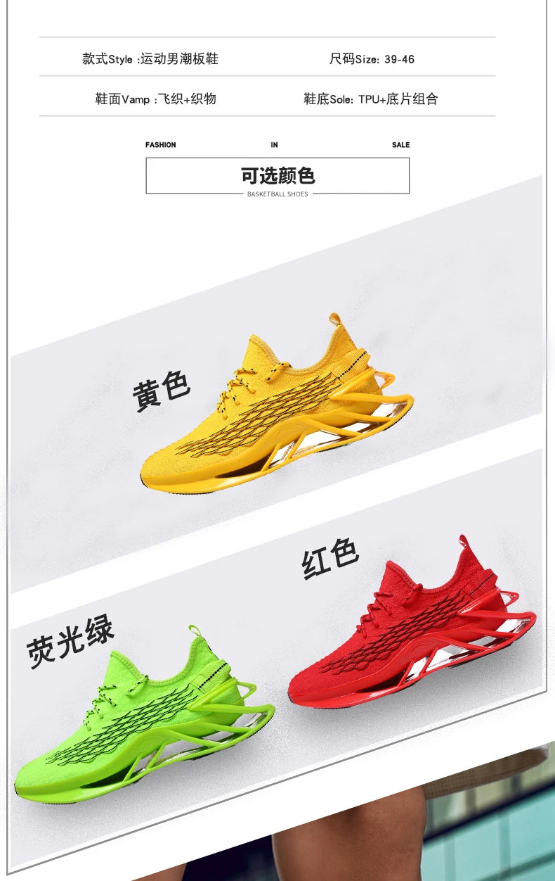 Men's Breathable Casual Sneakers Luxury Fashion Running Trainer Unisex Comfortable Wear Tenis Race Shoes