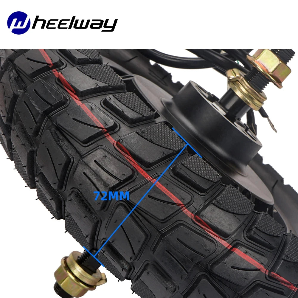 10 Inch Dual Drive Electric Motor 52V60V1600W3000W Powerful Electric Scooter Hub Motor Disc Brake Brushless Vacuum Tire E-Bike
