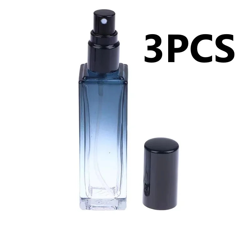 1/3/6PCS SET 5/9/20ml Perfume Bottle Square Glass Spray Empty Bottle Travel Portable Sample Atomizer Refillable Container Mini