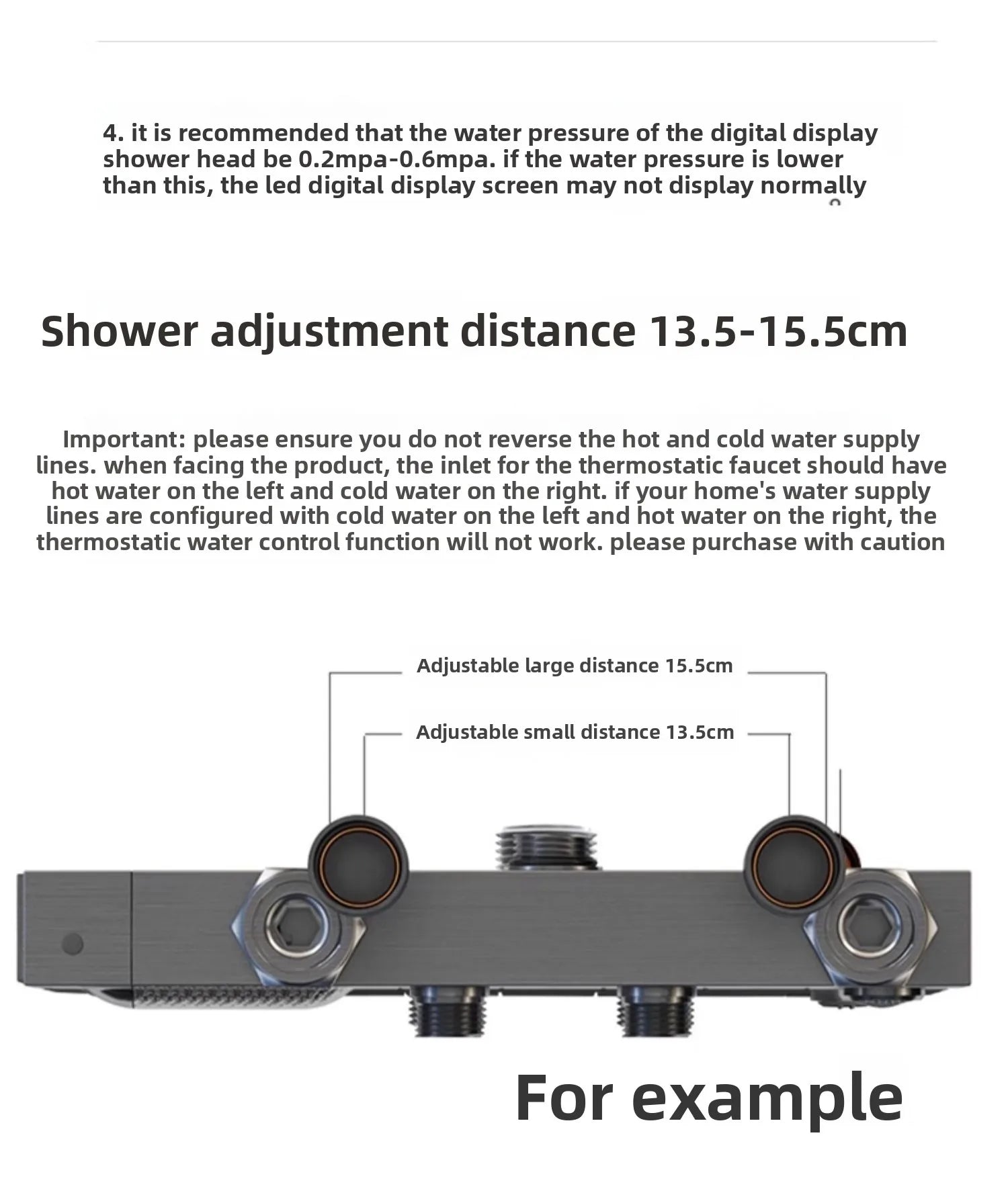 Luxury Shower System for Bathroom Wall Mount Smart Temperature Display Rainlfall Shower Faucet Set Piano Key 4 Ways Water Outlet