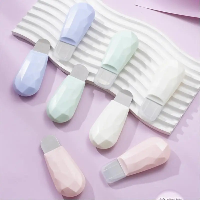 2 In 1 Facial Blackhead Removal Tool Face Scraper For Deep Cleansing Face Spatula Nose Whitehead Remover Skin Care Tool