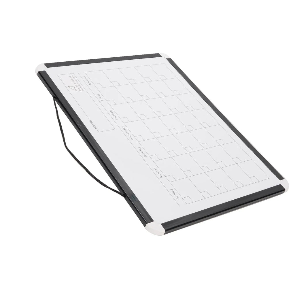 Monthly Calendar Dry Erase Whiteboard Replacement Lightweight Versatile Magnetic Calendar White Board Easy To Write for Office