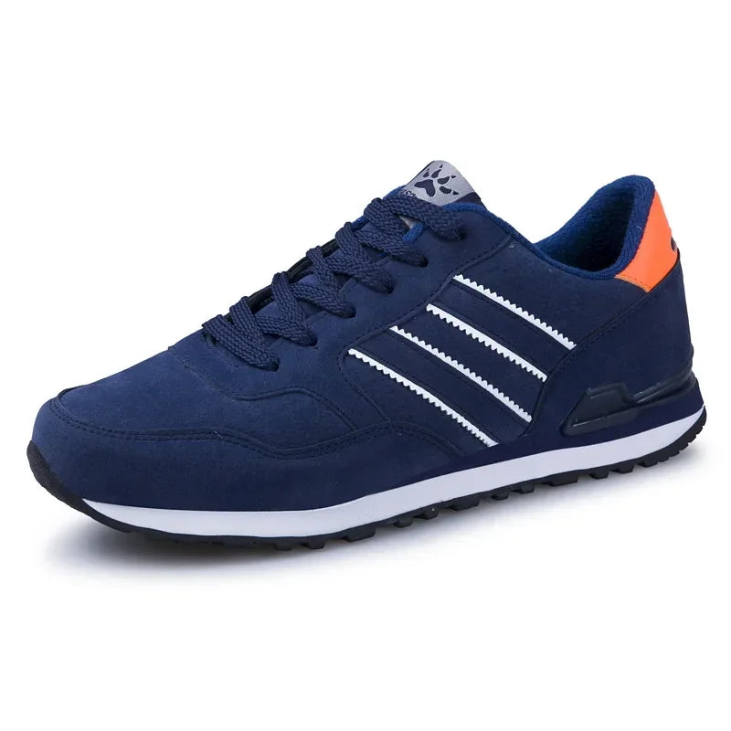 Brand Sneakers Men Outdoor Running Shoes High Quality Lace-Up Men Casual Shoes Fashion Comfortable Walking Shoes Tenis Hombres