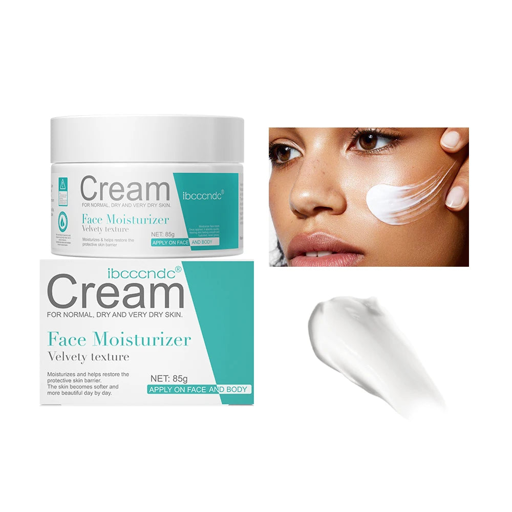Long-lasting Hydration Facial Cream Deeply Nourishing Smoothing Face Skin Care Cream Reduce Fine Lines Makeup Products