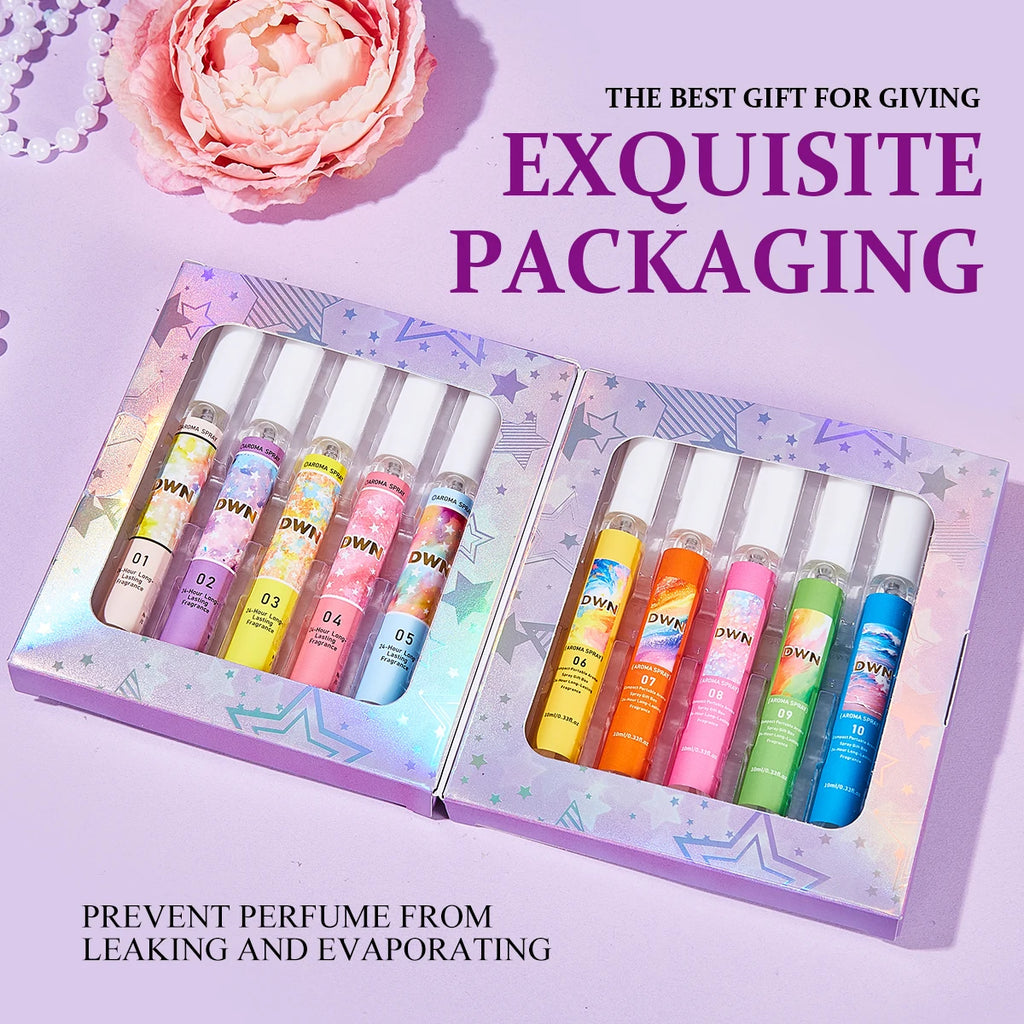 5/10 Piece Brazilian Inspired Summer Fragrance Gift Set Tropical Beach Vacation Long Lasting Body Spray And Oil Mist Gifts