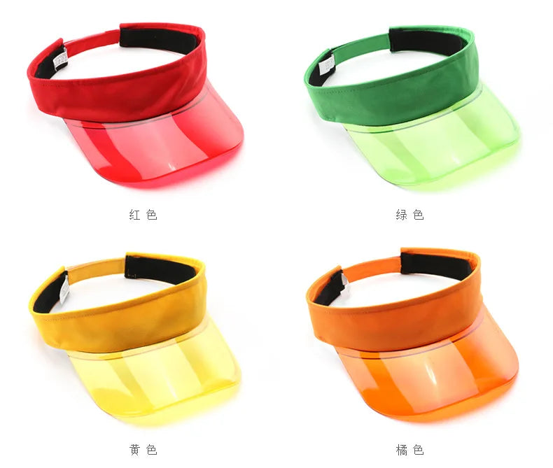 Women's open-top hat, Japanese and Korean style, sun protection, no-top sun hat for outdoor sports