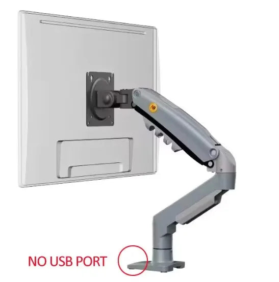 NEW NB F80 2-9kg Popular 17"30" Monitor Screen Desktop Stand Computer Bracket Gas Spring Long Arm Clamp Grommet Hole 360 Rotate
