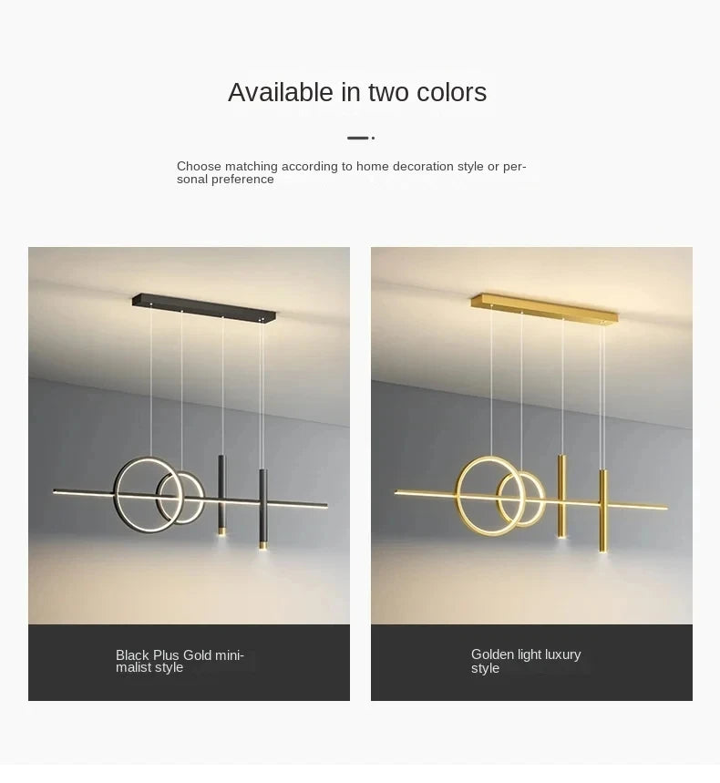 Modern Restaurant Pendant Lights LED Dining Tables Kitchens Ceiling Lights Modern Minimalist Hotels Bars Cafes Home Decor