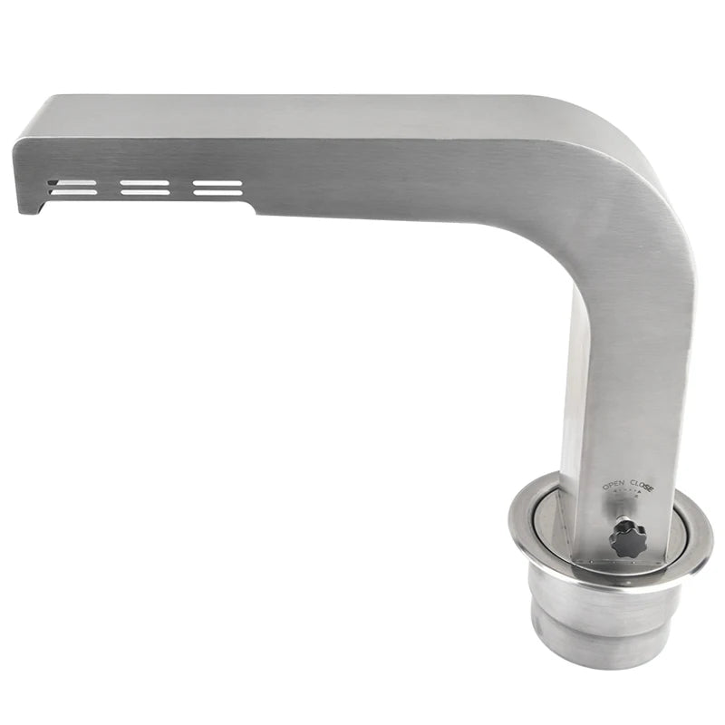 Commercial Heavy-Duty Stainless Steel BBQ Ventilation System Kit with 100mm Smokeless Exhaust Duct for Indoor And Outdoor Use