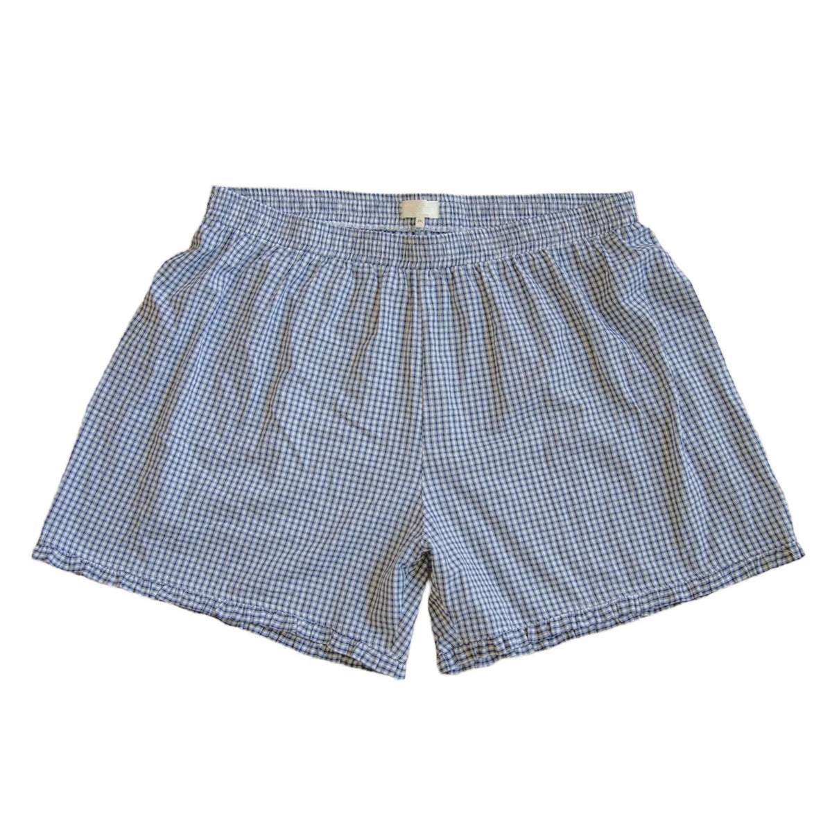Boxers for Women Y2K Aesthetic Elastic Waist Striped Plaid Print Pajama Shorts Teen Girls Summer Cute Lounge Bottoms Sleepwear