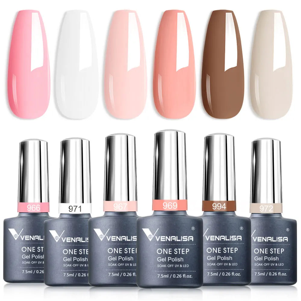 Venalisa Nail Gel Polish Fall Nail TPO FREE Long Wear Semi Permanent Soak Off UV LED Gel Nail Polish Gel Lacquer