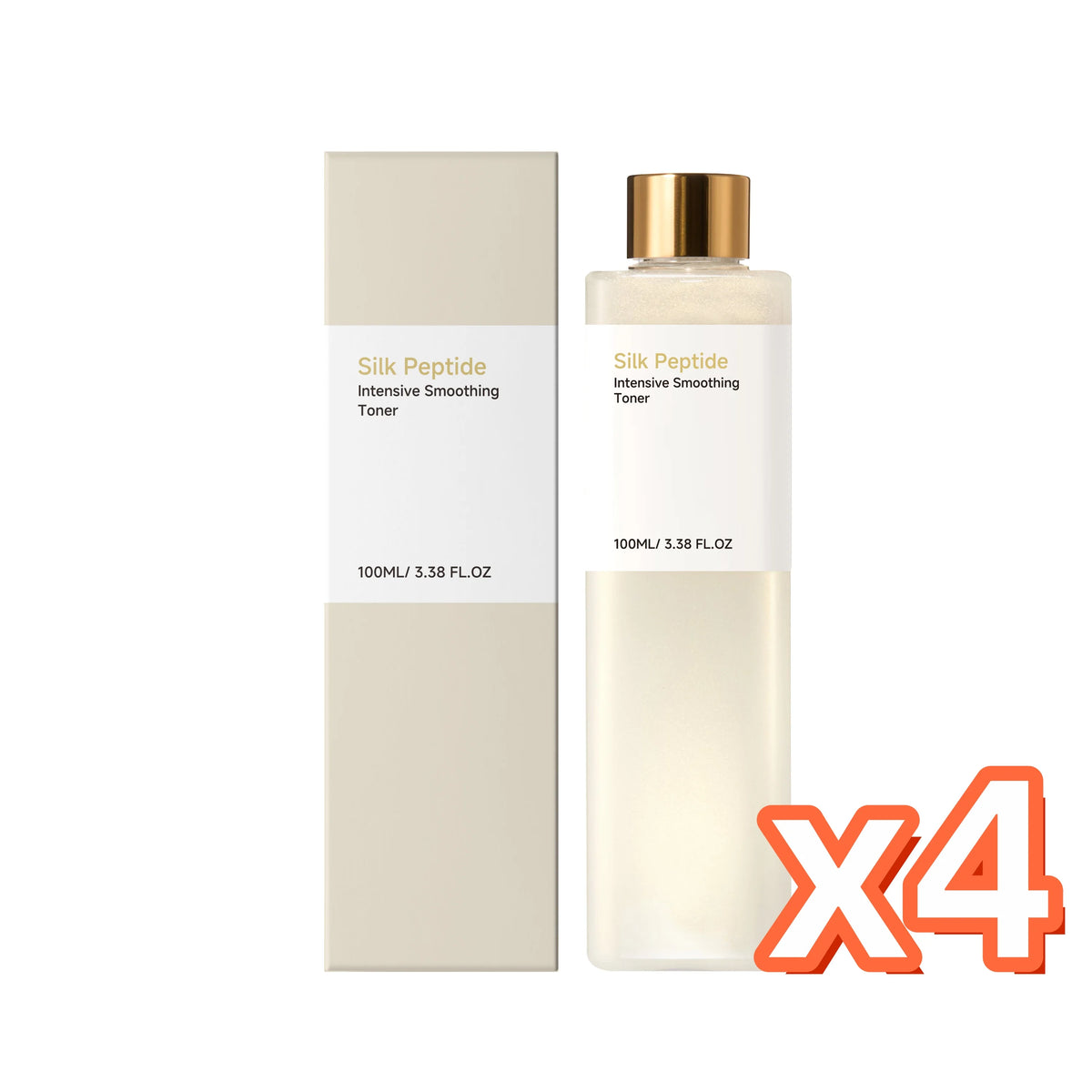 Silk Peptide Facial Toner For Sensitive Skin,Deep Hydrating Smooth Fine Lines Moisturize Skin Barrier Revitalize Dull Skin Toner